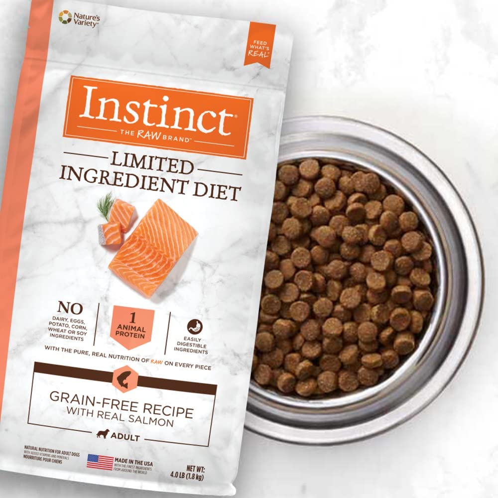 インスティンクト 犬用LID アレルギー対応ドライフード 天然サーモン 1.8kg