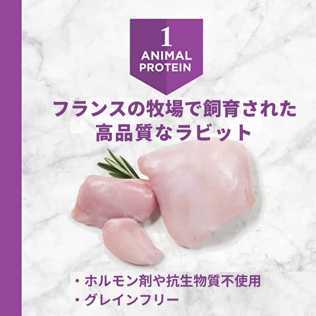 アレルギー対応 グレインフリーキャットフード ラビット 2kg