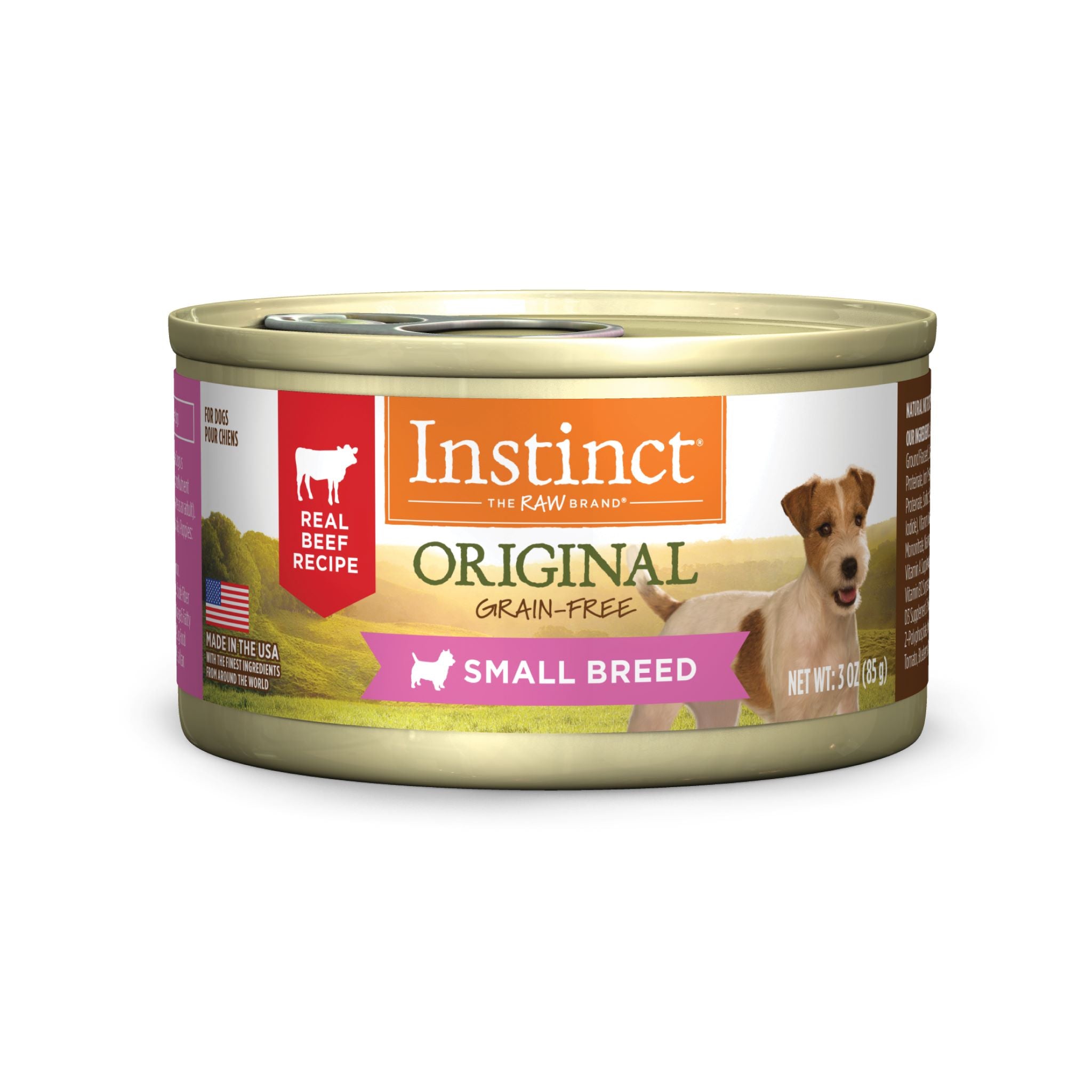 Instinct グレインフリー 犬用総合栄養食 缶リアルビーフ